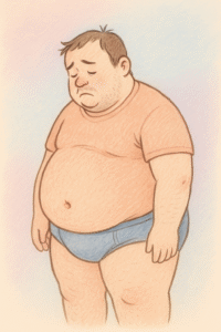 Obese male with low testosterone